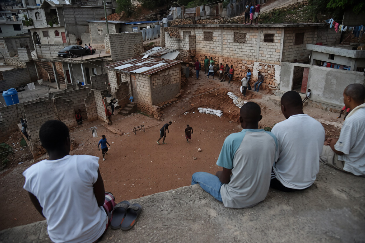 Base dans le quartier aujourd’hui, groupe armé demain